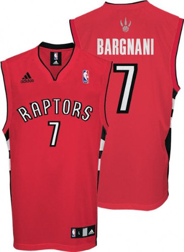Adidas Toronto Raptors Andrea Bargnani Replica Road Jersey Xx Large