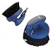 Pet Supplies : Oster Equine Care Series Face Grooming Brush Medium Bristle Synthetic Blue 078399-190
