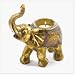 Mosaic Elephant Votive Holder