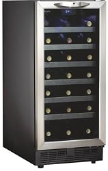 Danby 34 Bottle, Built-In Wine Cooler (Black) (34.06"H x 15"W x 24.75"D)