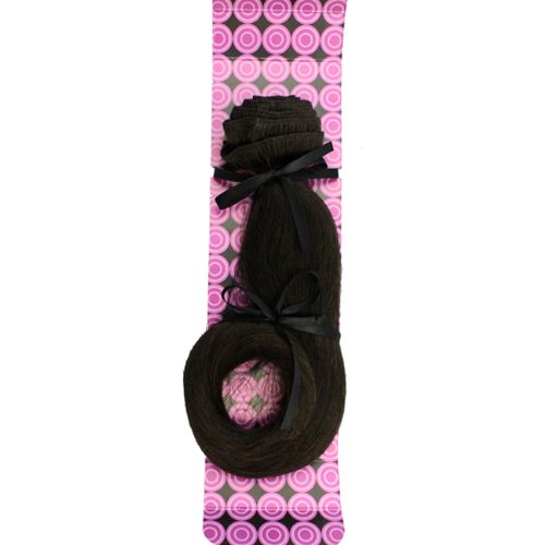 Donna Bella Full Head 100 Human Hair Clip In Hair Extensions 20 Inches Color No 2 4 Ounce