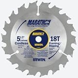 Irwin Industrial 5-1 2 Circular Saw Blade 18Tht 14027 by Irwin