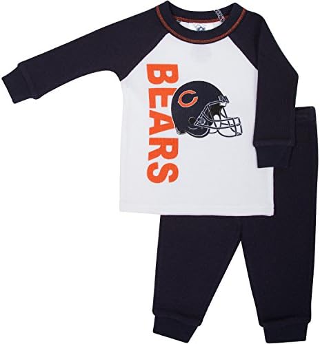 Chicago Bears 2-Piece Toddler Thermal Pajamas