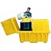 Eagle 1626 Low Profile Workstation with Cover, 2 Drum, 60" Width x 46" Height x 34" Depth, 110 Gallon Capacity