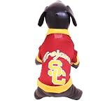 NCAA Usc Trojans Athletic Mesh Dog Jersey (Team Color, XX-Small)