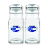 NFL Indianapolis Colts Glass Salt & Pepper Shakers