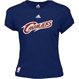 adidas Cleveland Cavaliers Women's Wordmark Carbonite T-Shirt