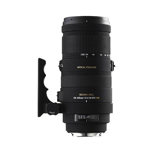 Sigma 120400mm f/4.55.6 AF APO DG OS HSM Telephoto Zoom Lens for