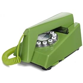 Wild and Wolf Trim Phone - Green, New Phone
