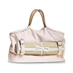 Tote bag with beach mat