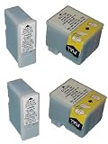 Take4Less 4-pack S020093 S020089 (2B+2C) Compatible Ink Cartridges for Epson Stylus 400 600