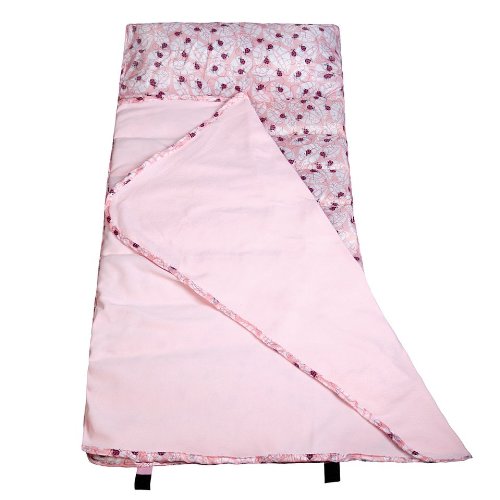 Wildkin Lady Bug Pink Easy-Clean Nap Mat, One Size-image