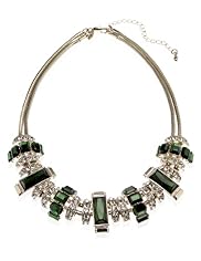 Limited Collection Diamanté & Jewel Collar Necklace