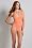 Contrast Tipped Halter Bathing Suit