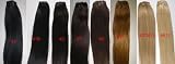 18 Human Hair Extension Weave - Soft Silky Straight, 100g, Color #1B (Off Black)