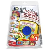 6-in-1 Plug 'N Play Games: Candyland, Silly 6 Pins, Hungry Hippo, Mat'em, Mixin Pics... by Mammoth Toys