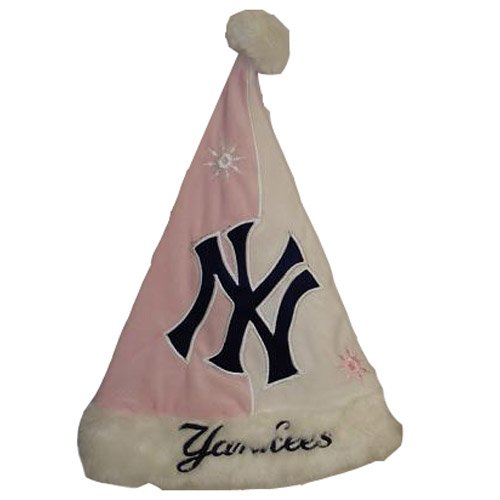 MLB New York Yankees Pink Santa Hat