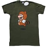 NINTENDO MARIO TANUKI SUIT Soft Cotton Tee Licensed