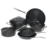 Calphalon Commercial 9-Piece Hard-Anodized Cookware Set