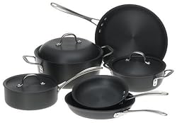 Calphalon Commercial 9-Piece Hard-Anodized Cookware Set