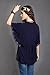 New 2015 Floral Embroidered Butterfly Sleeve Wrap Peasant Blouse