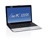 ASUS Eee PC Seashell 1215N-PU17-SL 12.1-Inch Netbook with 6 Hours of Battery Life - Silver