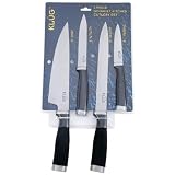 KLUG 4pc Gourmet Kitchen Knife Set