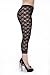 Unique Styles Lace Capri Leggings Tights - Assorted Styles & Colors, Black, Small