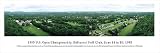 1993 US Open, Baltusrol Golf Club, New Jersey by Mark Segal,40 in. x 13.5 in.