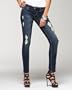 bebe Crystal Chic Skinny Jean