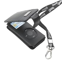 GEAR4 LeatherJacket for iPod Nano - For 2nd Generation Nano - Black