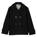 Girls' Cherokee&reg; Core Peacoat - Ebony