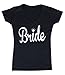 P&B Wedding Bride (White Text) Women's V-Neck