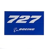 727 BLUE STICKER