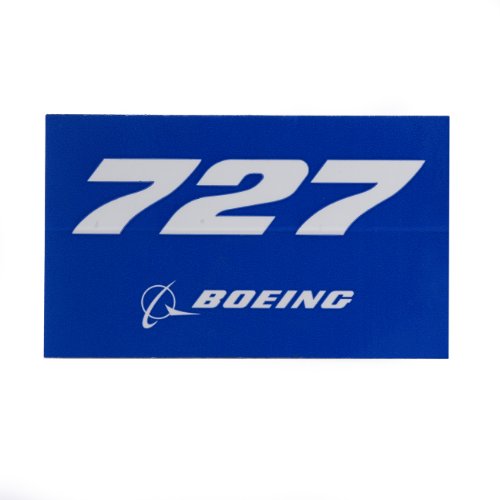 727 Blue Sticker