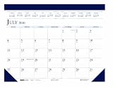 The Price Pros提供 Stationery&Grocery Online Shop Ranking 41. House of Doolittle Academic Desk Pad Calendar, July to August , 22 x 17 Inch , Leatherette Top Strip and matching corners, Recycled (HOD155HD)