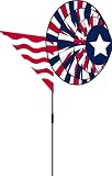 decorative outside flags-Patriotic Yard Spinner