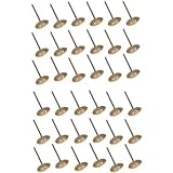 Buy 36 Brass Gold Wire Brushes Jewelers Gunsmith Locksmith Parts Cleaning Bits for...