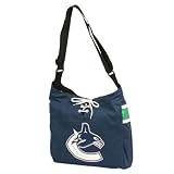 Vancouver Canucks Medium Jersey Style Purse (Measures Approximately 16