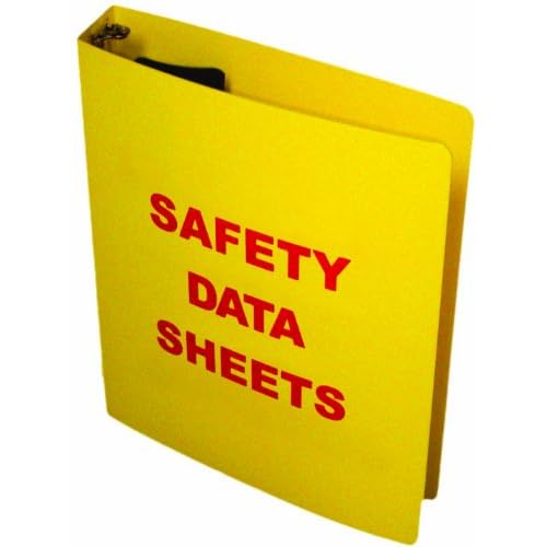 SDS Binder 3 Inch English (FORMALLY MSDS BINDER) Job Site Safety Equipment
