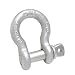 Campbell T9641235 Screw Pin Anchor Shackle, Forged Steel, Galvanized, 3/4" Trade, 4-3/4 ton Working Load Limit