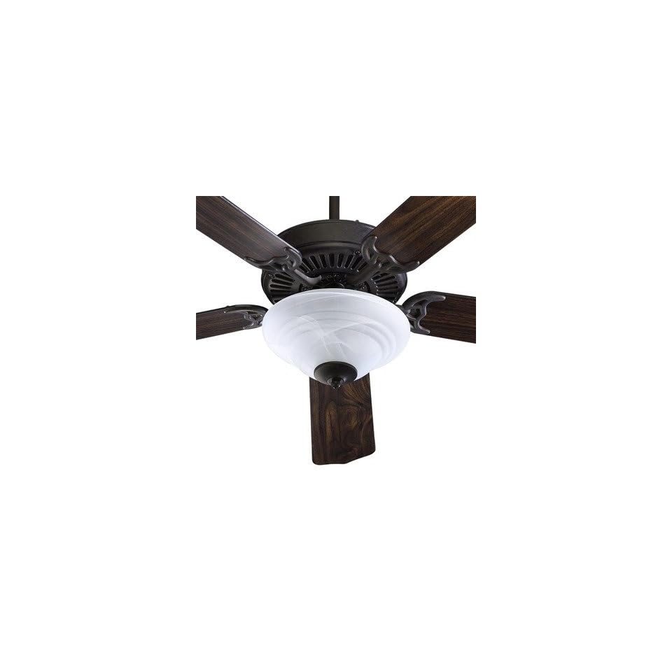 Quorum 77525 9544 Capri Ceiling Fan In Toasted Sienna With Light