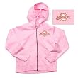 Milwaukee Brewers MLB Girls "Lucky" Full Zip Hooded Jacket (Pink)