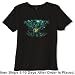 Skeleton And Cycle - Motorcycle Women's Cut T-Shirt