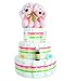 Search : 'Mama & Babies' Twin Girls 3-Tier Diaper Cake (3 Colors)