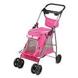  : PINK - Cruising Companion Classic Pet Stroller