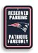 NFL New England Patriots Plastic Parking Sign