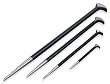Solid Steel Pry Bar Set - 4 Pieces