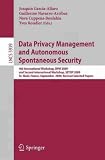Produkt-Bild: (Data Privacy Management and Autonomous Spontaneous Security) By Garcia-Alfaro, Joaquin (Author) Paperback on (04 , 2010)