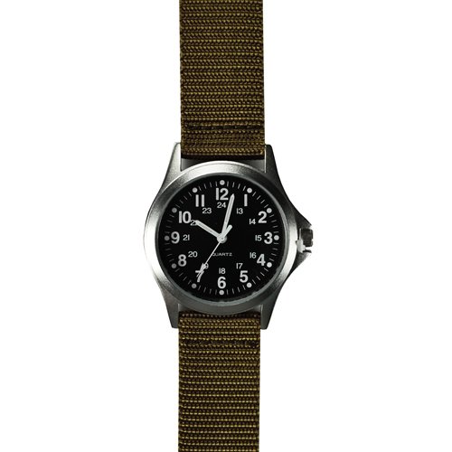 Zanheadgear Nylon Field Watch (Black/Khaki)